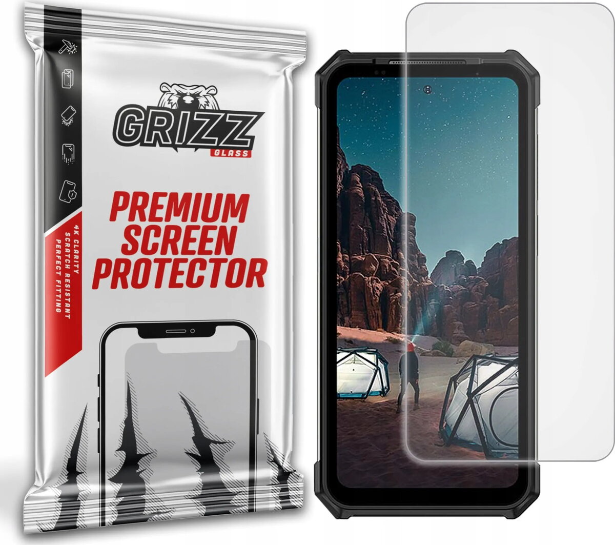 Aizsargplēve GrizzGlass PaperScreen matēta priekš Ulefone