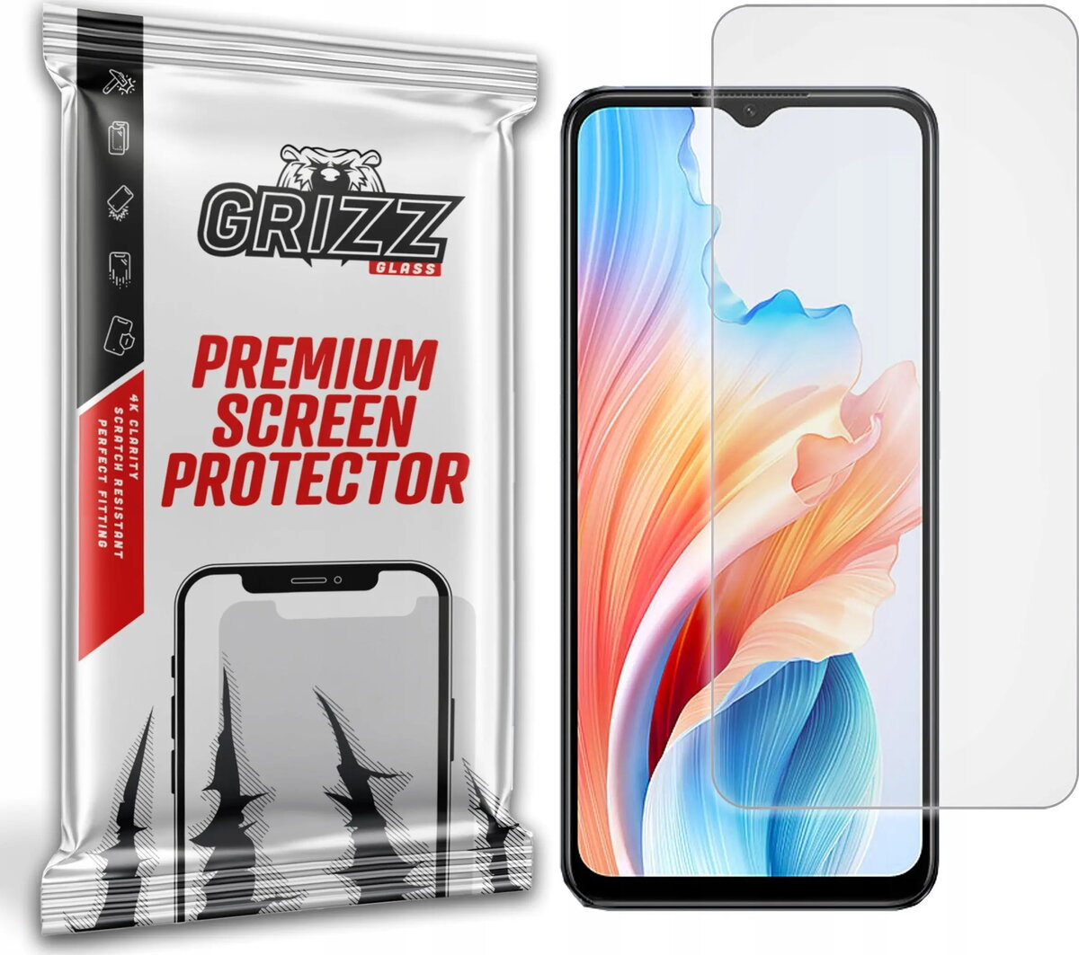 Matēta GrizzGlass PaperScreen aizsargplēve Oppo A2x