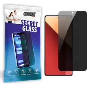 Защитное приватное стекло GrizzGlass SecretGlass для Xiaomi Redmi Note 13 Pro 4G