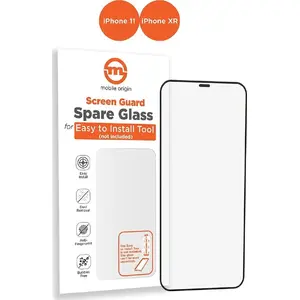 Rezerves aizsargstikls iPhone 11 / XR no MOBILE ORIGIN, rūdīts stikls SGA-SP-i11