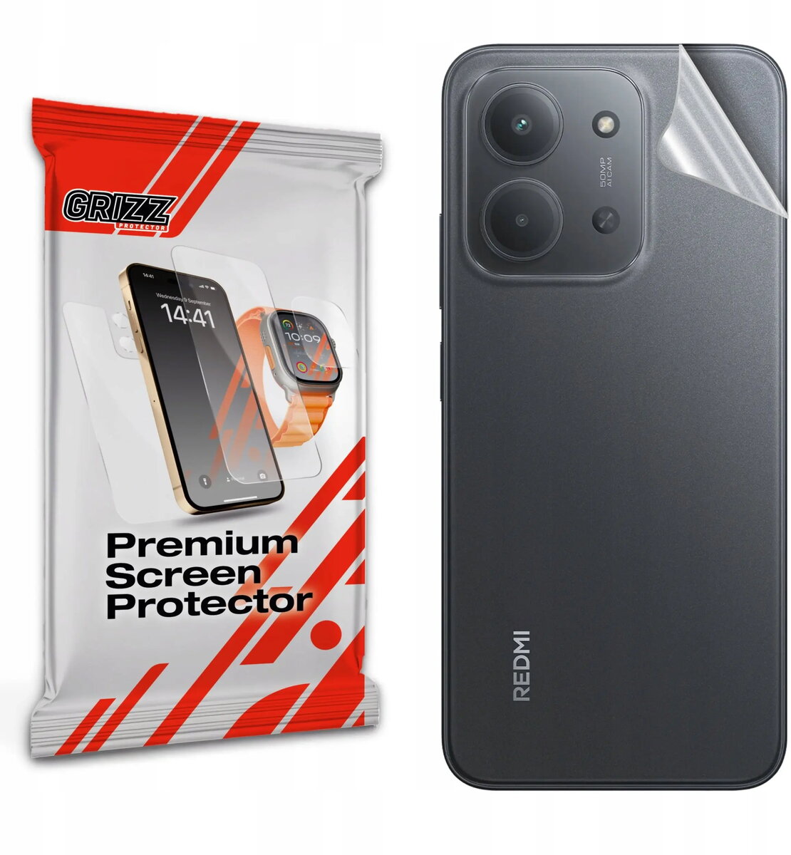 Aizmugures plēve GrizzGlass SatinSkin priekš Xiaomi