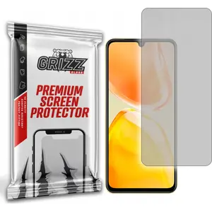 Матовая защитная стекло-плёнка GrizzGlass для Vivo X80 Lite — антибликовая, устойчивая к царапинам
