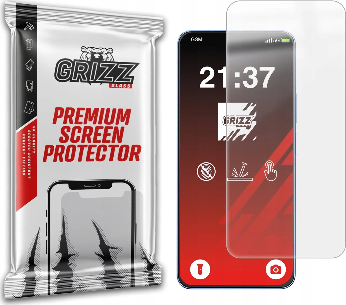 Matēta plēve GrizzGlass PaperScreen priekš Blackview
