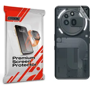 Защитная плёнка для задней панели GrizzGlass SatinSkin для Nothing Phone (3a) Pro — задняя плёнка
