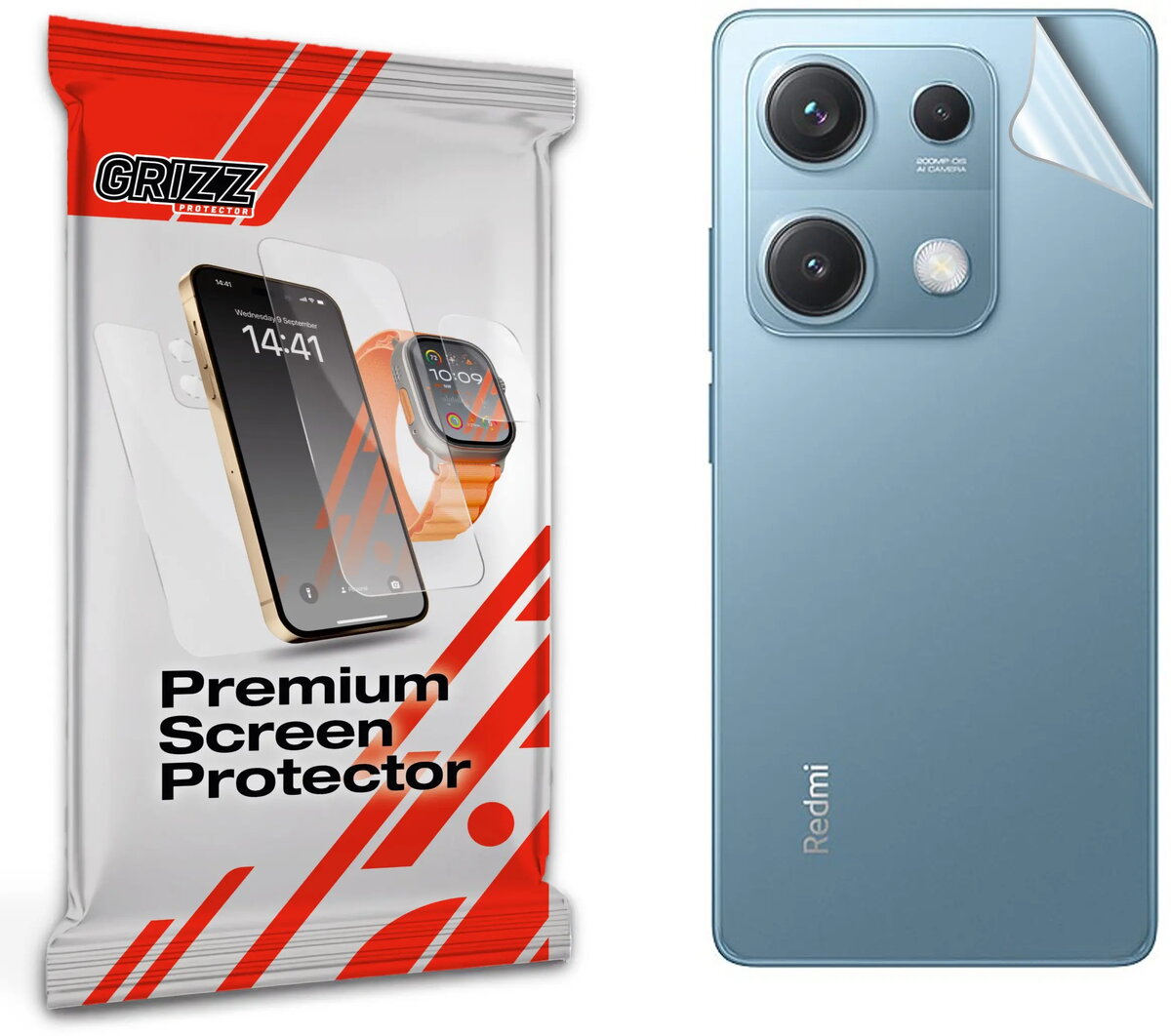 Aizmugures aizsargplēve GrizzGlass SatinSkin priekš Xiaomi