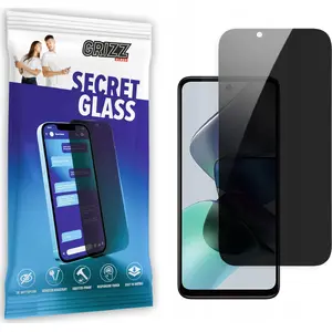 Защитное приватное стекло GrizzGlass для Motorola Moto G52 — SecretGlass (MPN GRZ5204)