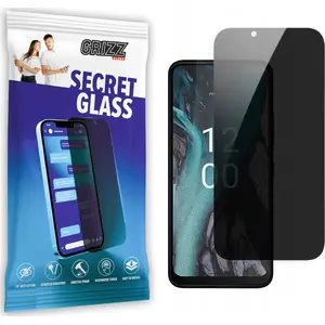 Закалённое приватное защитное стекло GrizzGlass SecretGlass для Nokia C22