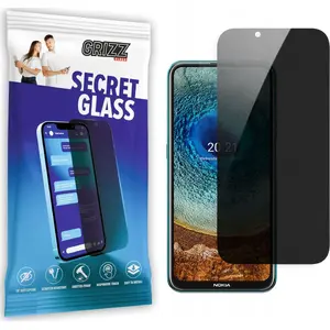 Защитное приватное стекло GrizzGlass для Nokia X10 5G