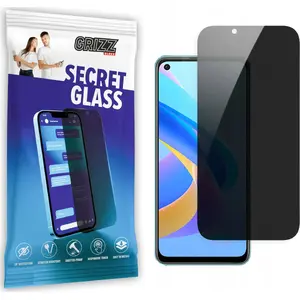 Защитное приватное закалённое стекло GrizzGlass SecretGlass для Oppo A35