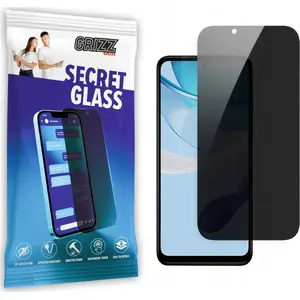 Закалённое приватное стекло GrizzGlass SecretGlass для Motorola Moto G (2023) – защитное стекло