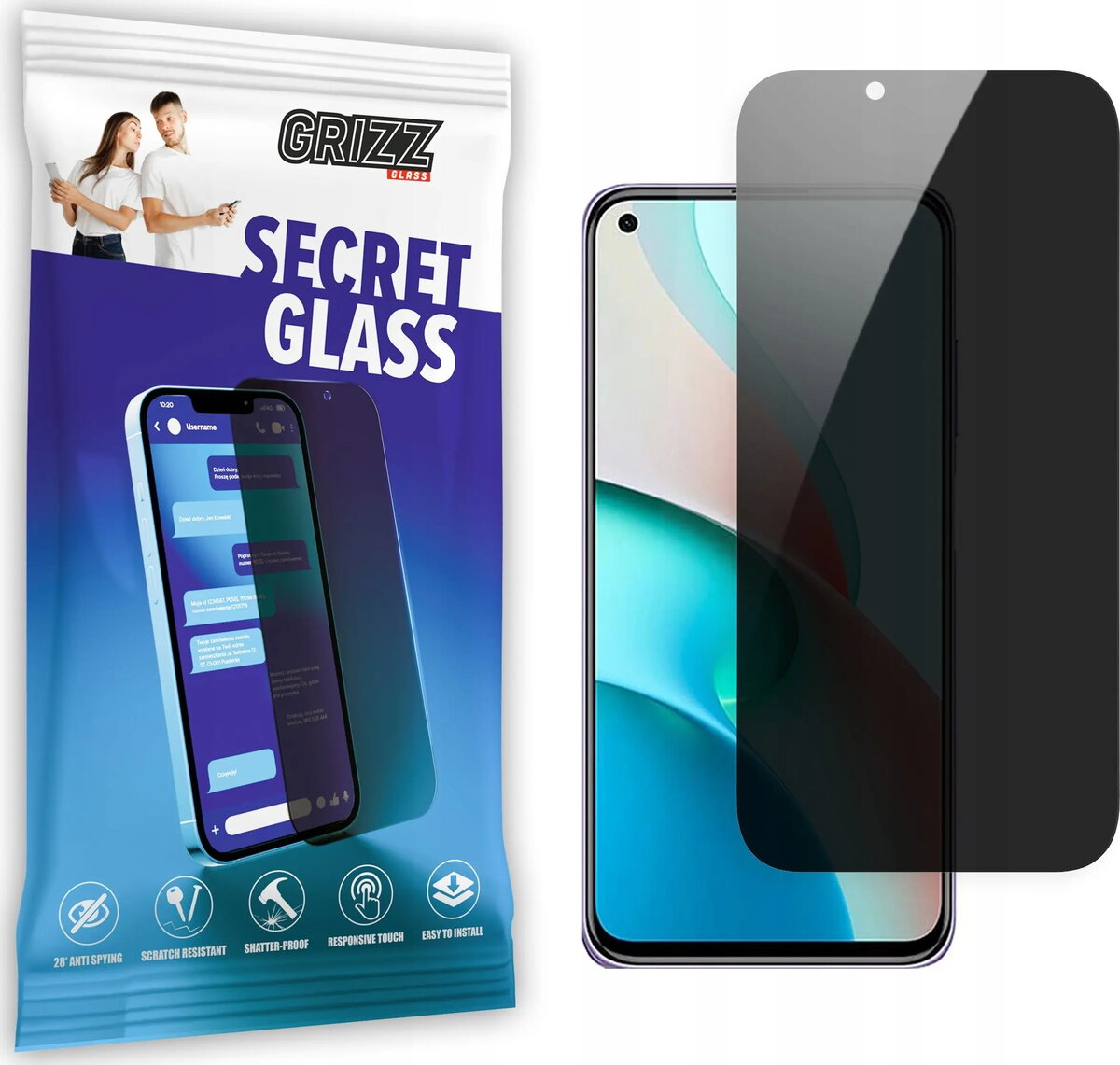 Privātuma rūdīts stikls GrizzGlass SecretGlass priekš