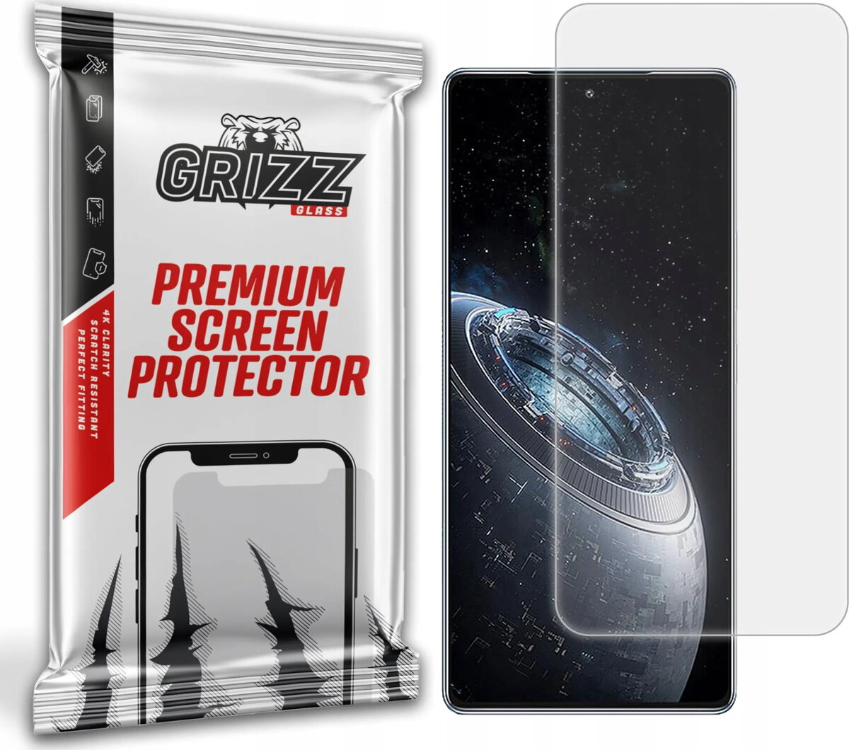 Matēta PaperScreen aizsargplēve GrizzGlass priekš Infinix