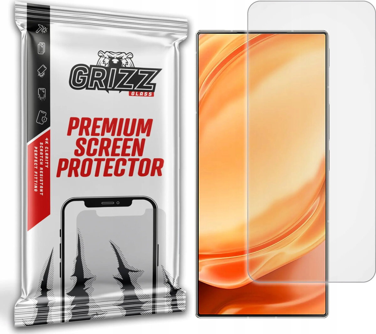 Matēta PaperScreen aizsargplēve GrizzGlass priekš ZTE