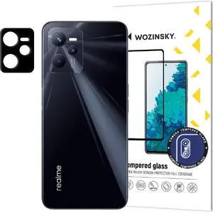 Wozinsky tempered full-camera glass 9H for Realme C35 — camera lens protector