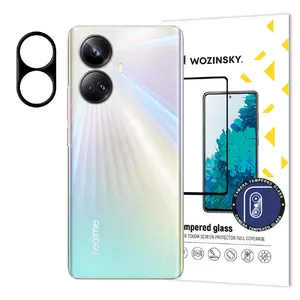 Защитное стекло для объектива камеры Wozinsky для Realme 10 Pro+ прозрачное устойчивое к царапинам 1 шт