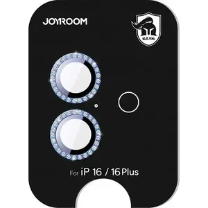 Aizsargstikls objektīvam Joyroom JR-MSJ0273 priekš iPhone 16 / 16 Plus — zils