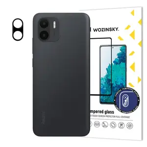 Защитное стекло для камеры Wozinsky для Xiaomi Redmi A2 и Redmi A1 прозрачное устойчивое к царапинам и ударам 1 штука
