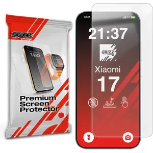 Матовое защитное стекло GrizzGlass PaperScreen для Xiaomi 17 — антибликовое, устойчивое к отпечаткам