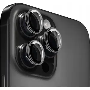 Защитные пленки для экрана и объективов MOBILE ORIGIN Easy Lens guards для iPhone 16 Pro / 16 Pro Max, черные