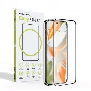 Aizsargstikls MOBILE ORIGIN EasyGlass priekš Google Pixel 9 Pro / Pixel 9, rūdīts stikls