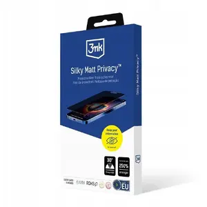 Защитная пленка 3MK Silky Matt Privacy для Redmi Note 15 Pro 4G — матовая против бликов, приватность