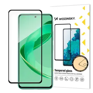 Закалённое стекло Wozinsky Full Glue с чёрной рамкой для Huawei Nova 11 SE