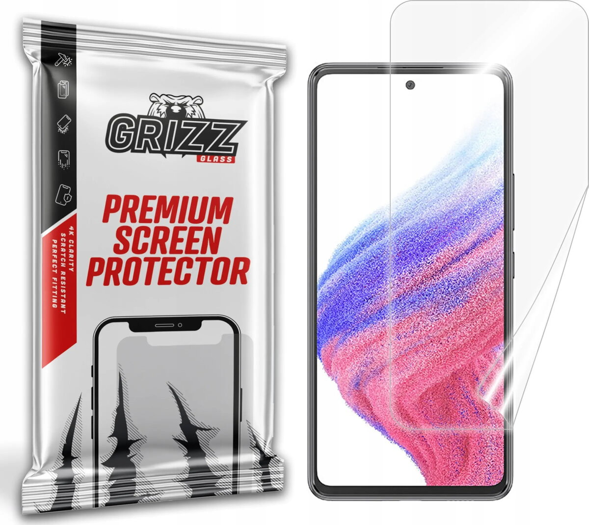 Aizsargplēve GrizzGlass Grizz CeramicFilm priekš Samsung