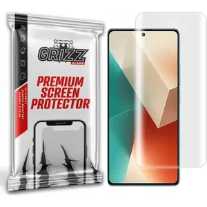 Ekrāna aizsargplēve GrizzGlass Hydrofilm priekš Xiaomi Redmi Note 13 5G — hidrogēla plēve, modelis GRZ6851