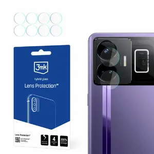 Защитное стекло 3MK для объектива камеры Realme GT3 / GT Neo5 — набор 4 шт.