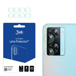 Гибридное защитное стекло 3MK Lens Protect для камеры Oppo A57s, набор 4 шт.