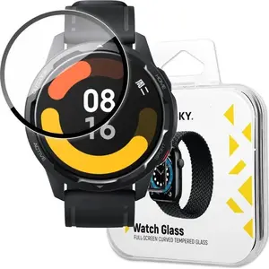 Гибридное защитное стекло Wozinsky для Xiaomi Watch Color 2 — черное