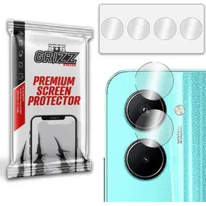 Защитное стекло для камеры GrizzGlass для Realme C33 — защитное стекло объектива, модель GRZ3264