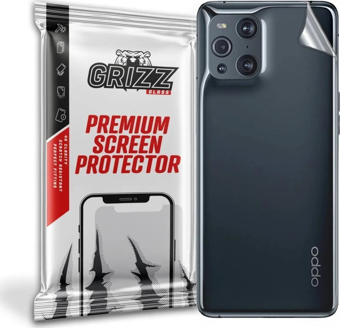 Aizmugures aizsargstikls GrizzGlass priekš Oppo Find