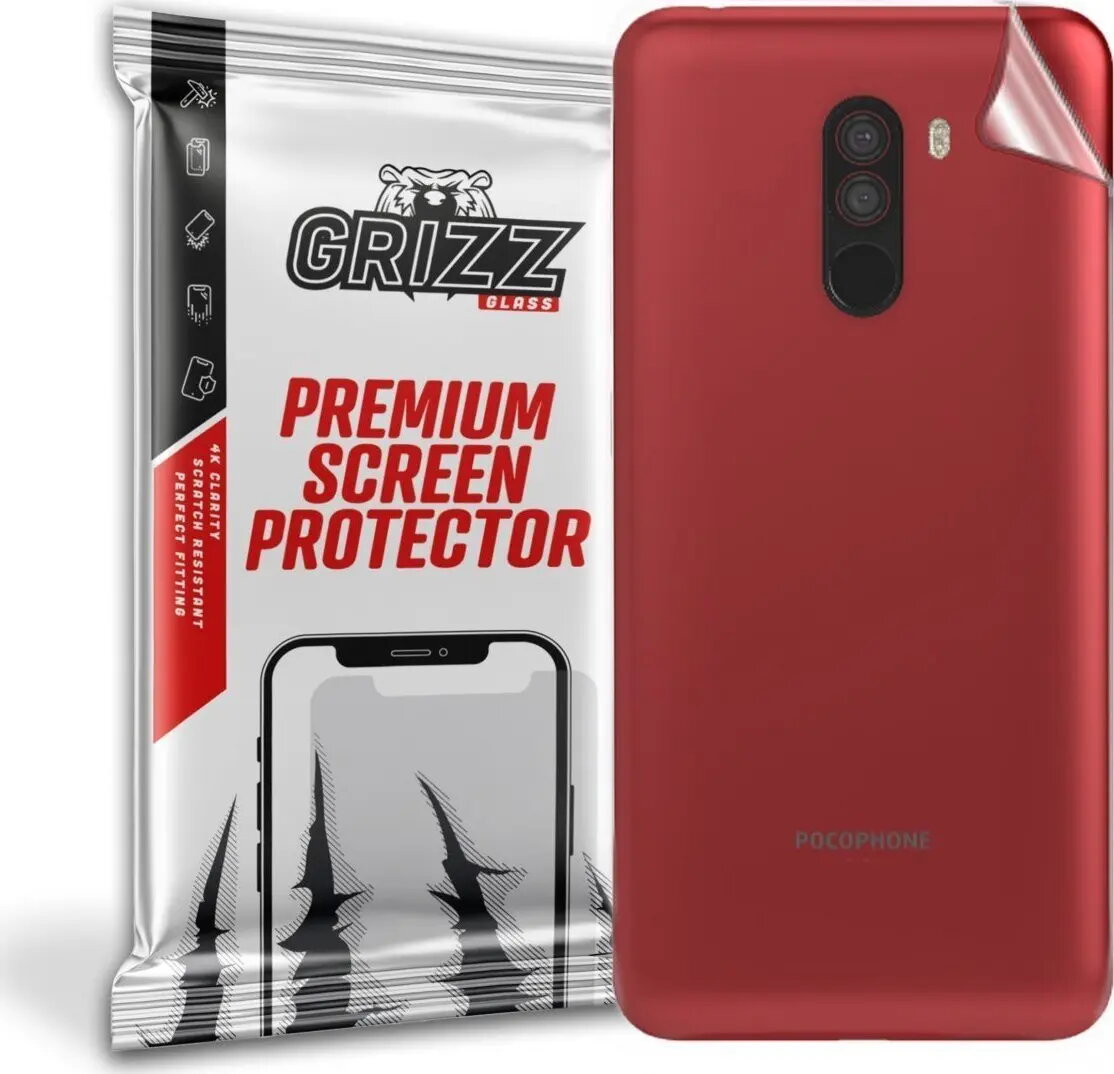 Aizmugures rūdīts aizsargstikls GrizzGlass priekš Xiaomi