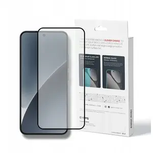 Aizsargstikls ar pilnu līmi Crong 3D Armour Glass Lite priekš Xiaomi 15