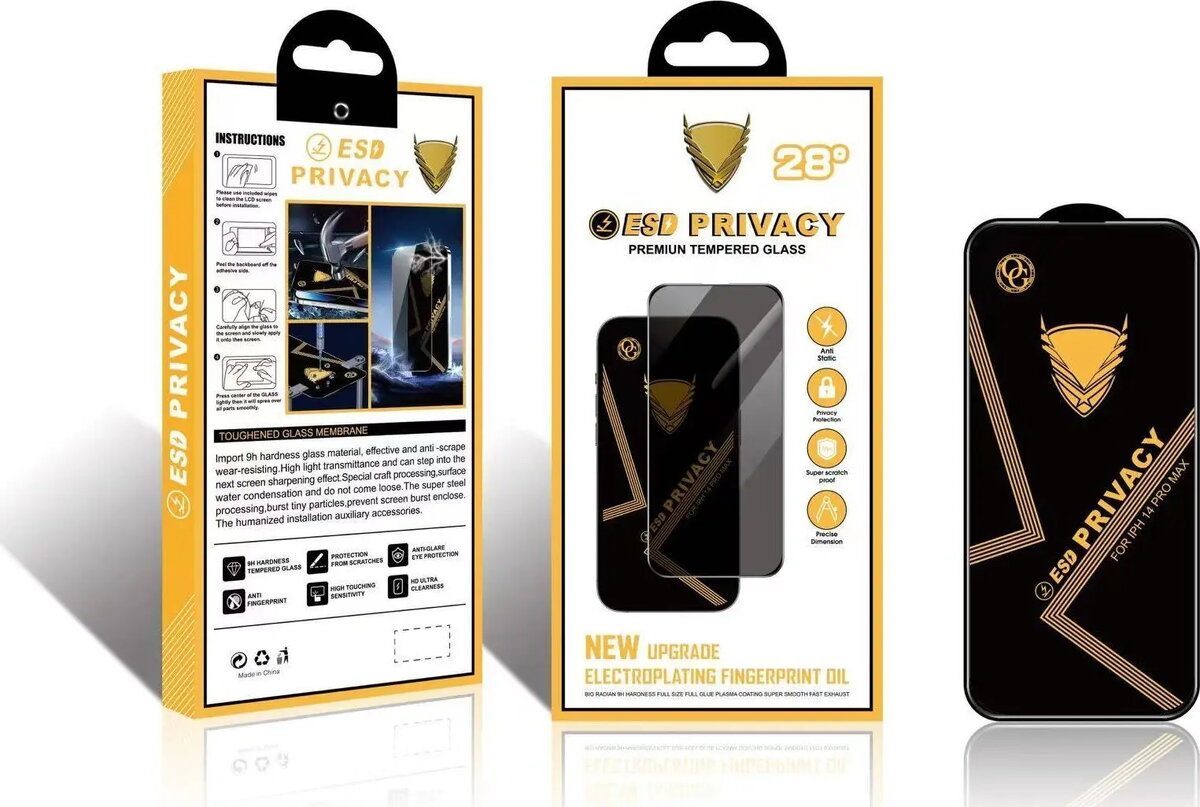 Aizsargstikls TelForceOne Privacy priekš Samsung Galaxy