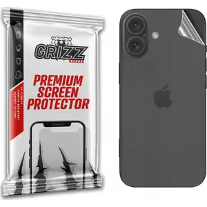 Защитная плёнка GrizzGlass SatinSkin для Apple iPhone 16 Plus — защитная плёнка задней панели, сатиновое покрытие
