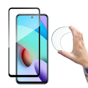 Защитное стекло Wozinsky для экрана Xiaomi Redmi 10 прозрачное из закаленного стекла и полиэтилентерефталата