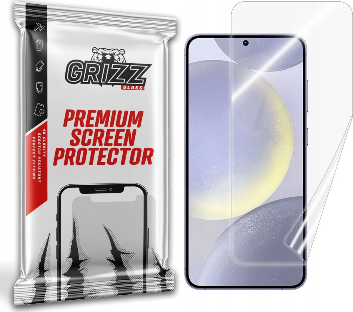 Aizsargplēve GrizzGlass CeramicFilm priekš Samsung Galaxy