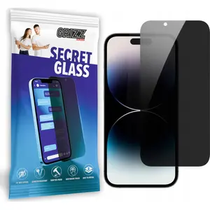 Защитное приватное стекло GrizzGlass SecretGlass для Apple iPhone 15 Pro