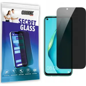 Приватное закалённое защитное стекло GrizzGlass SecretGlass для Huawei P40 Lite