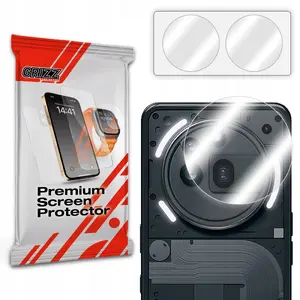 Защитное стекло камеры GrizzGlass HybridGlass для Nothing Phone (3a) Pro – гибридное закалённое покрытие