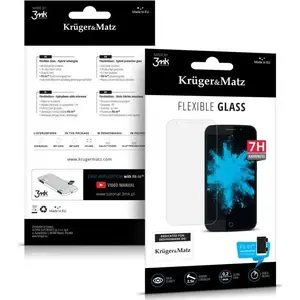 Screen protector glass Kruger & Matz for Move 6+ (hybrid tempered glass)
