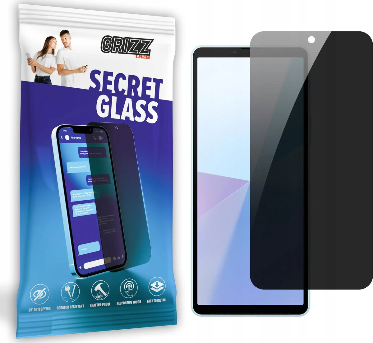 Privātuma rūdīts stikls GrizzGlass SecretGlass priekš