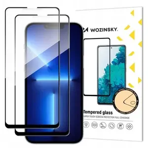 Закалённое стекло Wozinsky Full Glue для Xiaomi Redmi Note 14 5G / Note 14 4G, 2 шт.