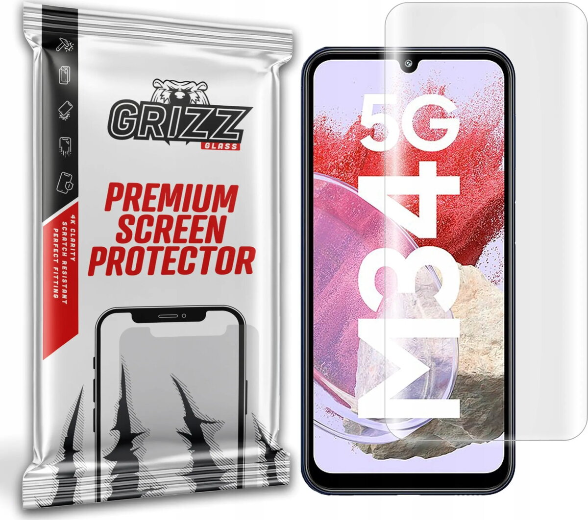 Aizsargplēve GrizzGlass Hydrofilm priekš Samsung Galaxy