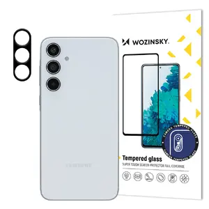 Wozinsky kameras lēcas aizsargs Samsung Galaxy A35 rūdīts stikls caurspīdīgs 1 gab.