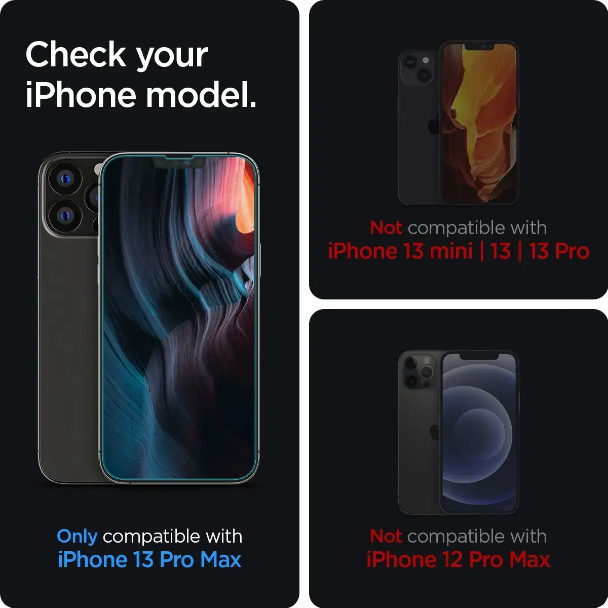 Spigen Glas.tR FC закалённое стекло для iPhone 13 Pro Max Photo 2