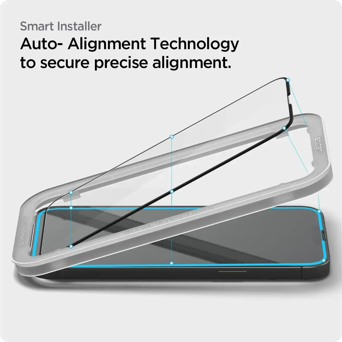 Spigen Glas.tR FC закалённое стекло для iPhone 13 Pro Max Photo 3