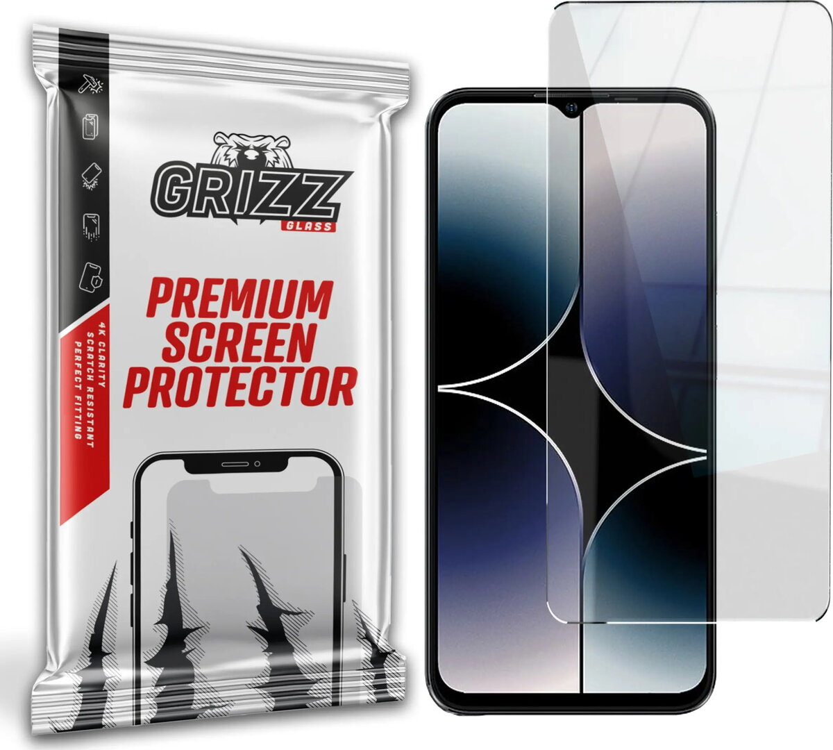 Hibrīdais aizsargstikls GrizzGlass priekš Ulefone Note